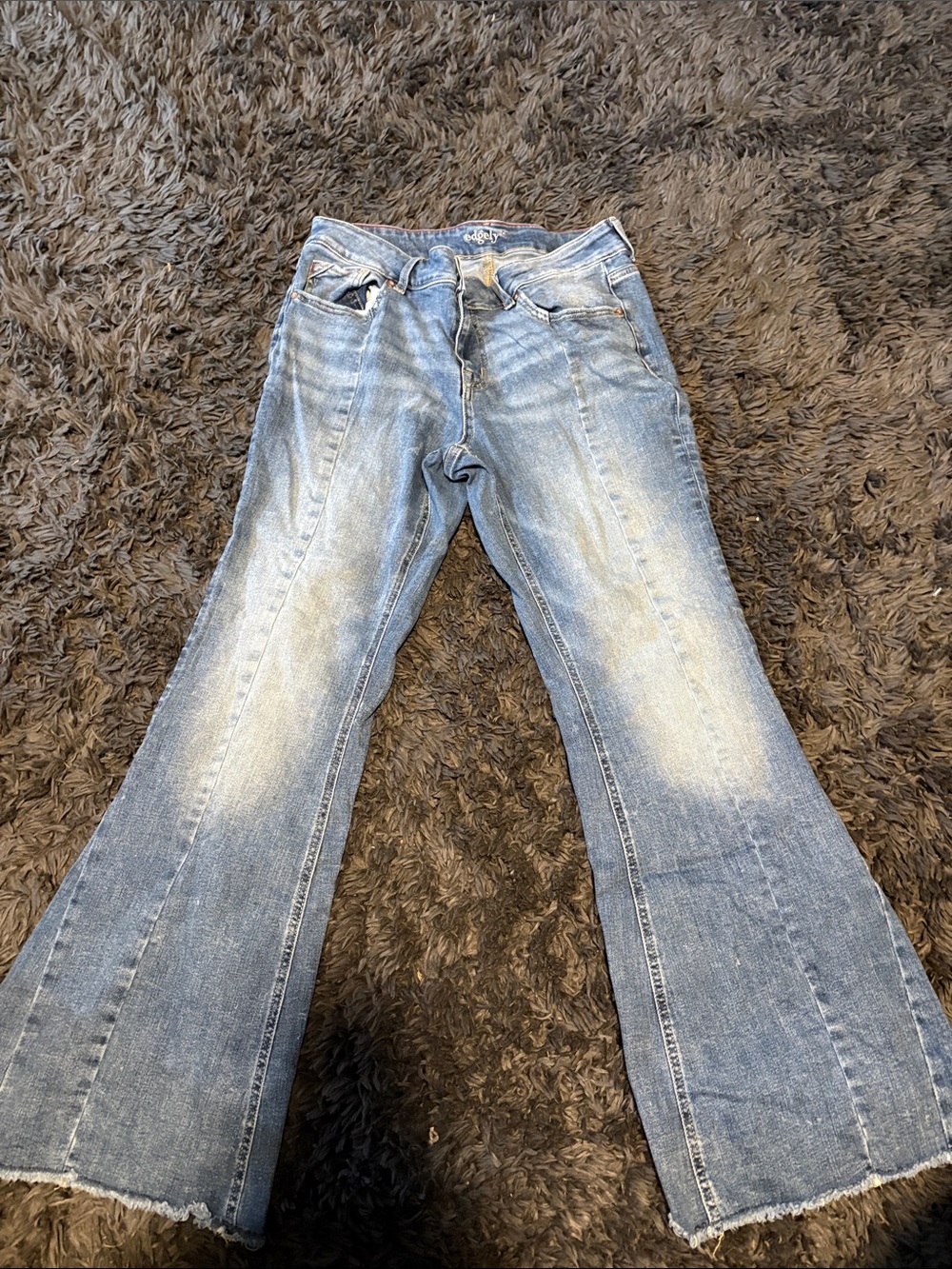 Maurices Light Blue Boot Cut Jeans